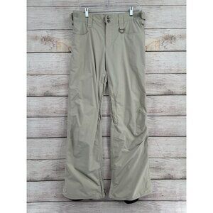 Planet Earth Adjustable Snowboard Ski Pants Men's Size Medium Beige/Tan